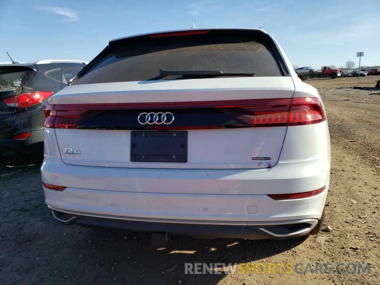 6 Photograph of a damaged car WA1BVAF1XKD036302 AUDI Q8 2019