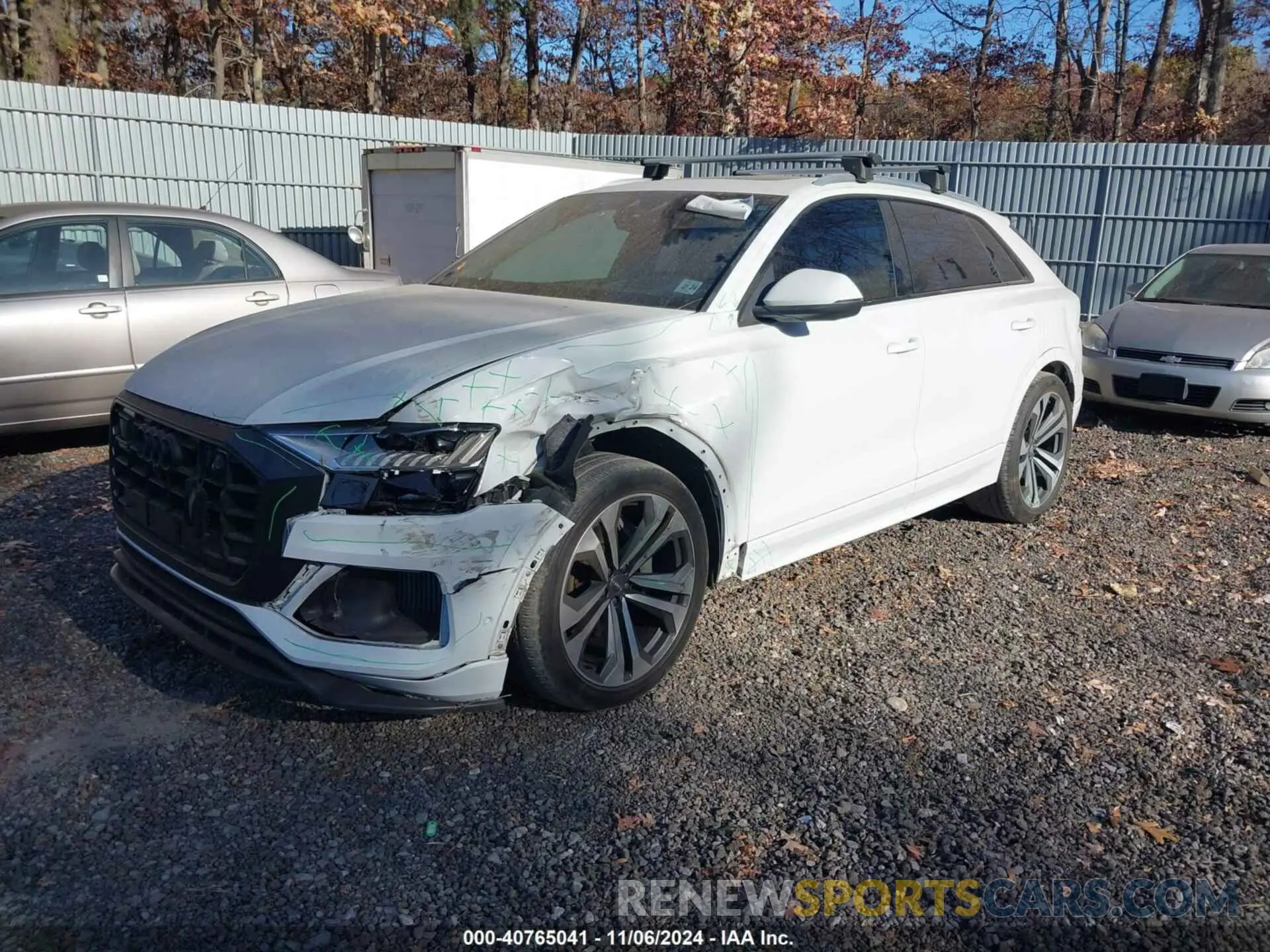2 Photograph of a damaged car WA1CVAF10KD005001 AUDI Q8 2019