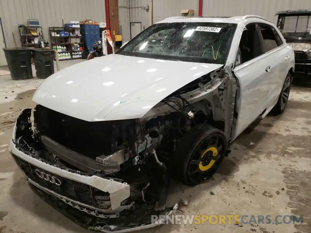 2 Photograph of a damaged car WA1CVAF12KD007090 AUDI Q8 2019