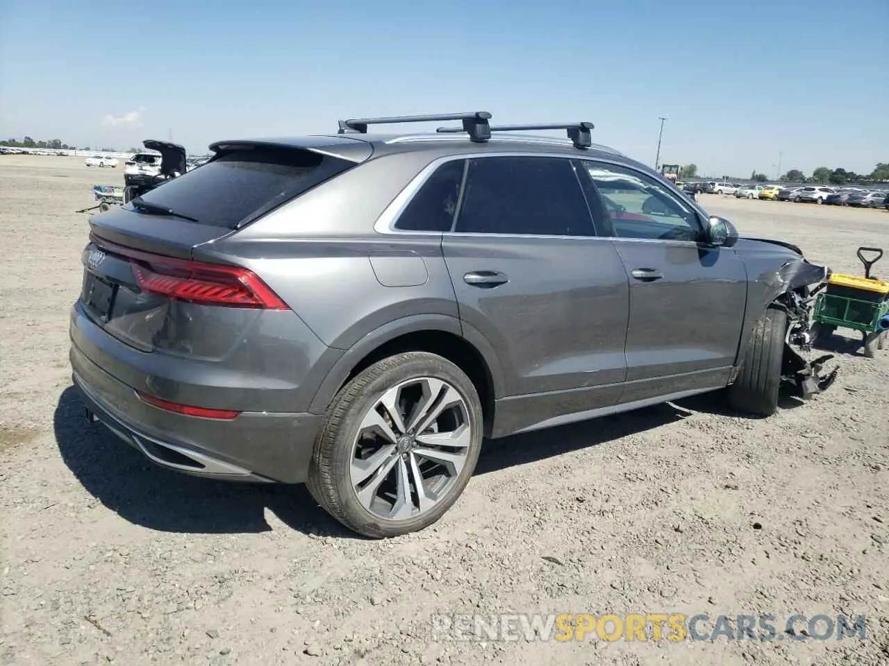 3 Photograph of a damaged car WA1CVAF13KD015618 AUDI Q8 2019