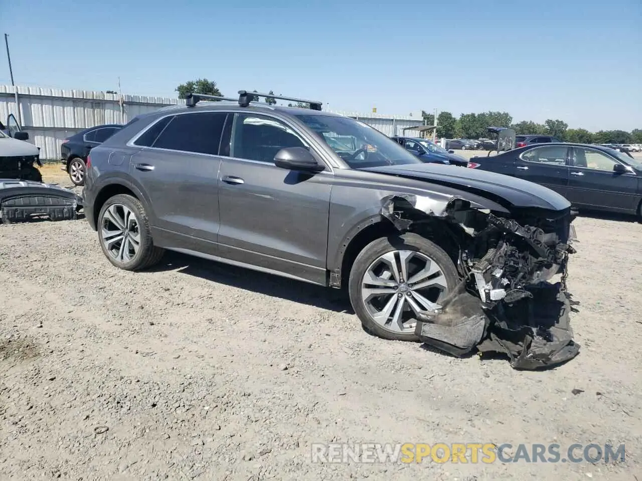 4 Photograph of a damaged car WA1CVAF13KD015618 AUDI Q8 2019