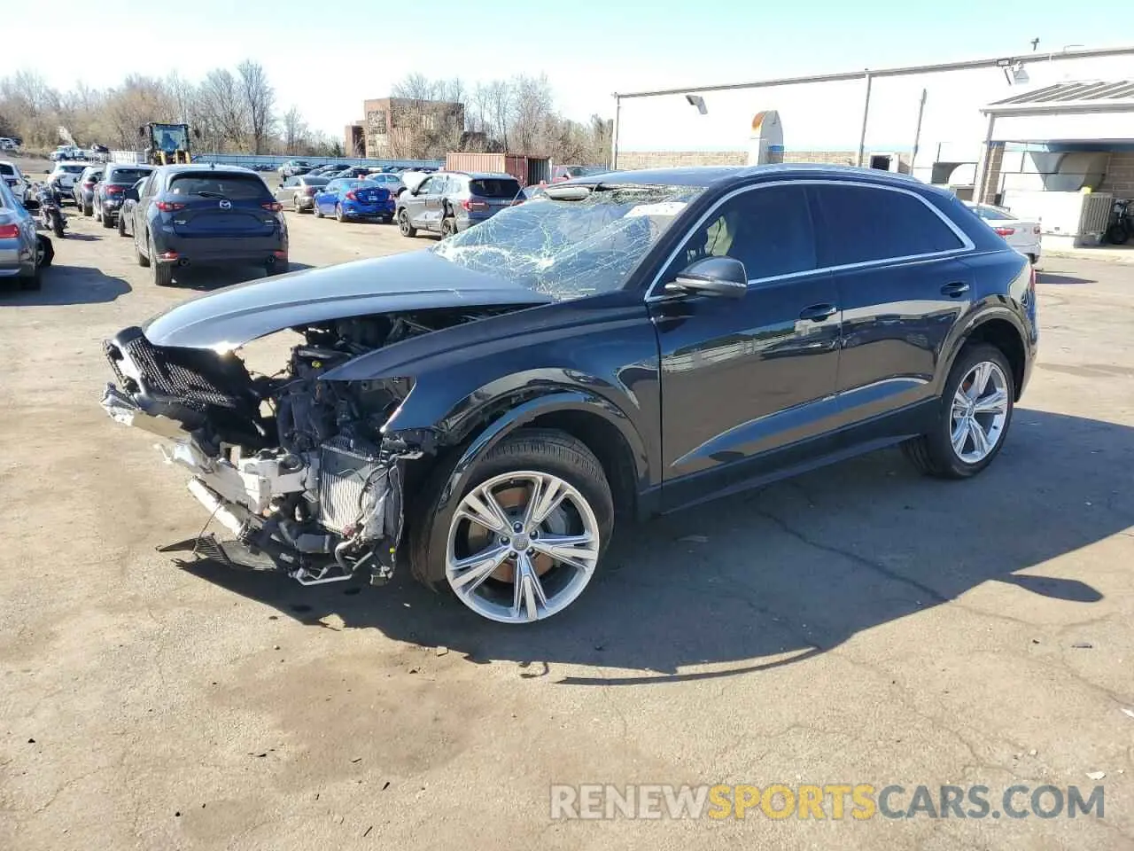 1 Photograph of a damaged car WA1CVAF14KD017958 AUDI Q8 2019