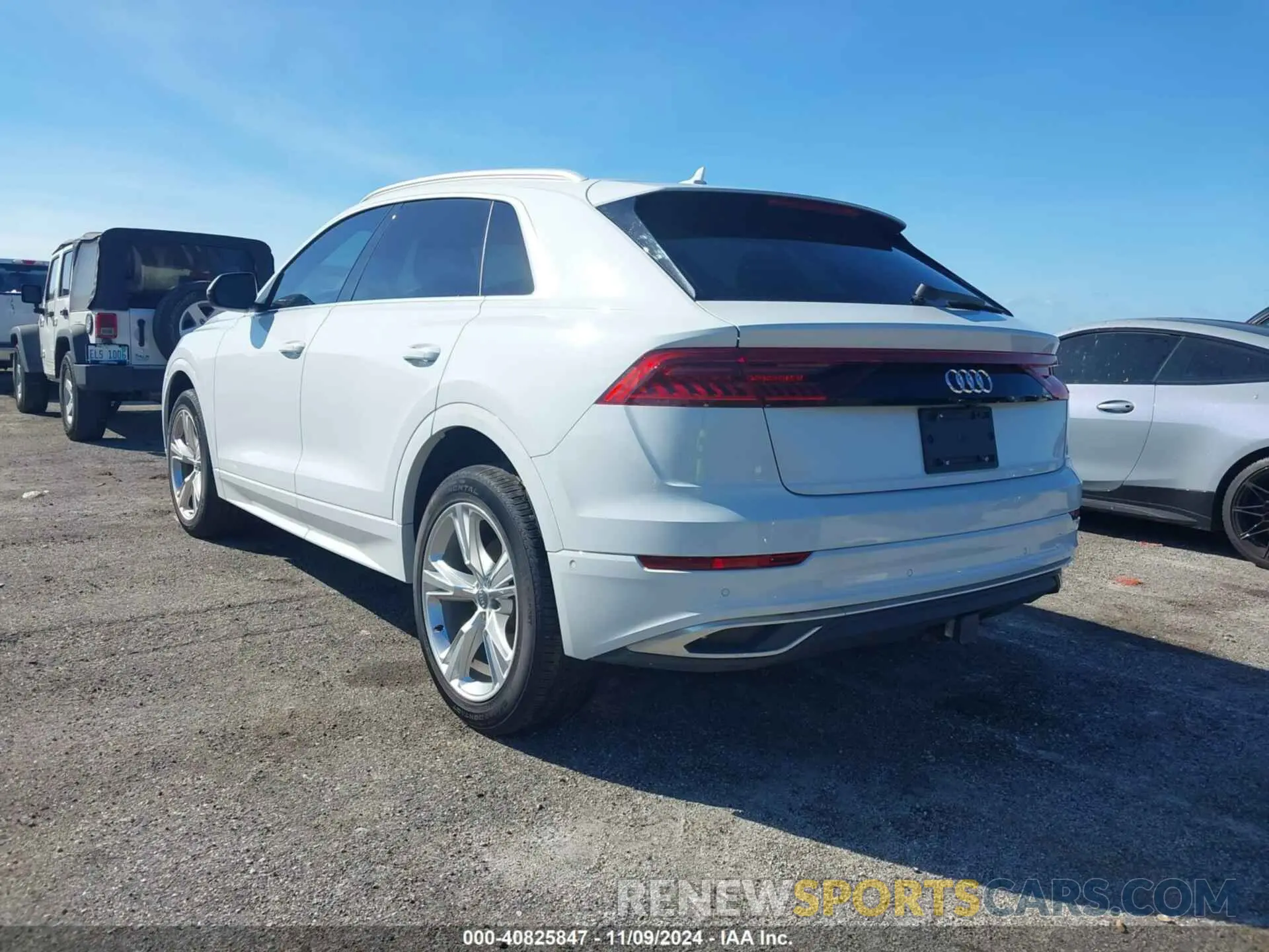 3 Photograph of a damaged car WA1CVAF16KD019386 AUDI Q8 2019