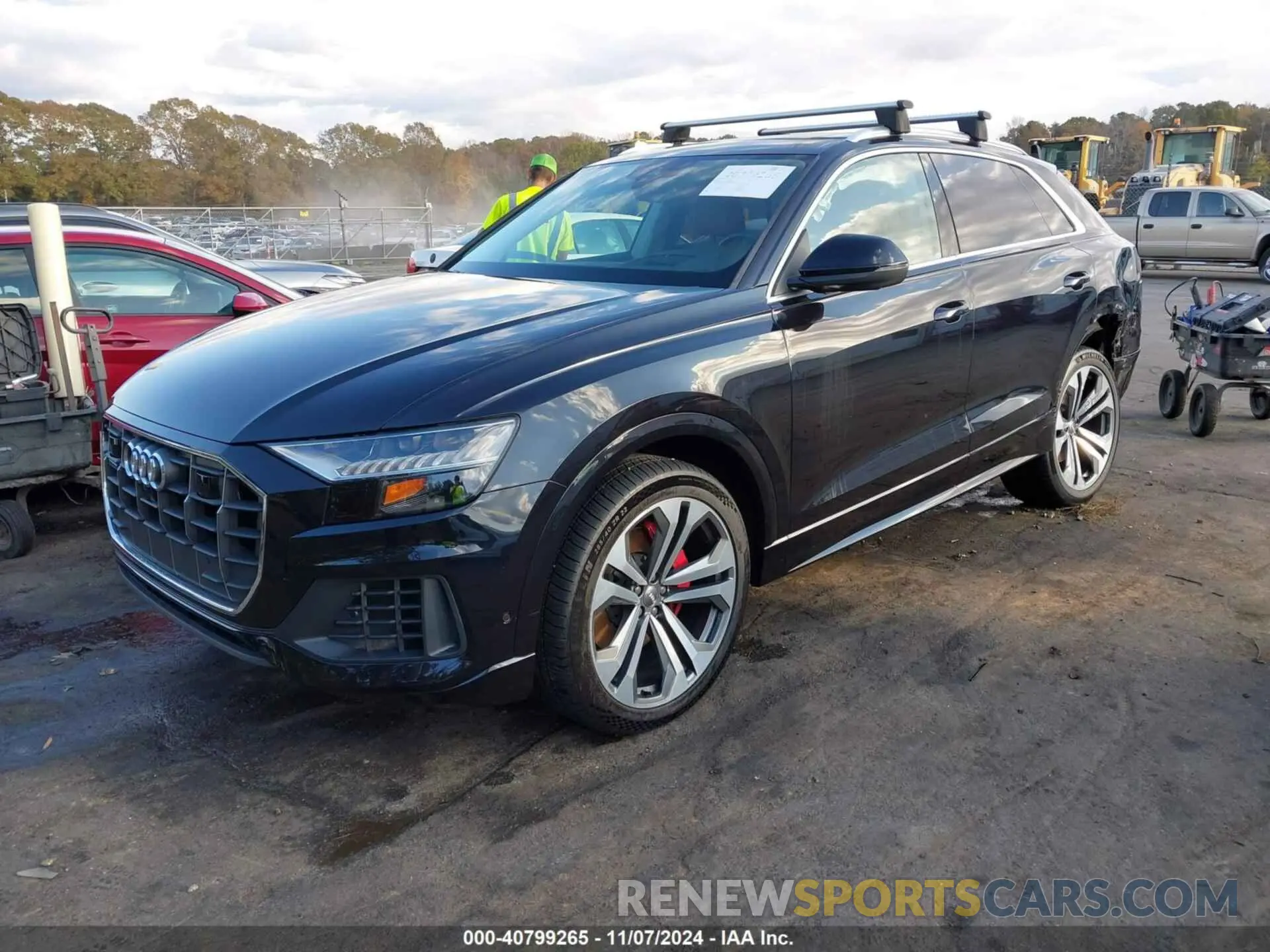 2 Photograph of a damaged car WA1CVAF16KD045583 AUDI Q8 2019