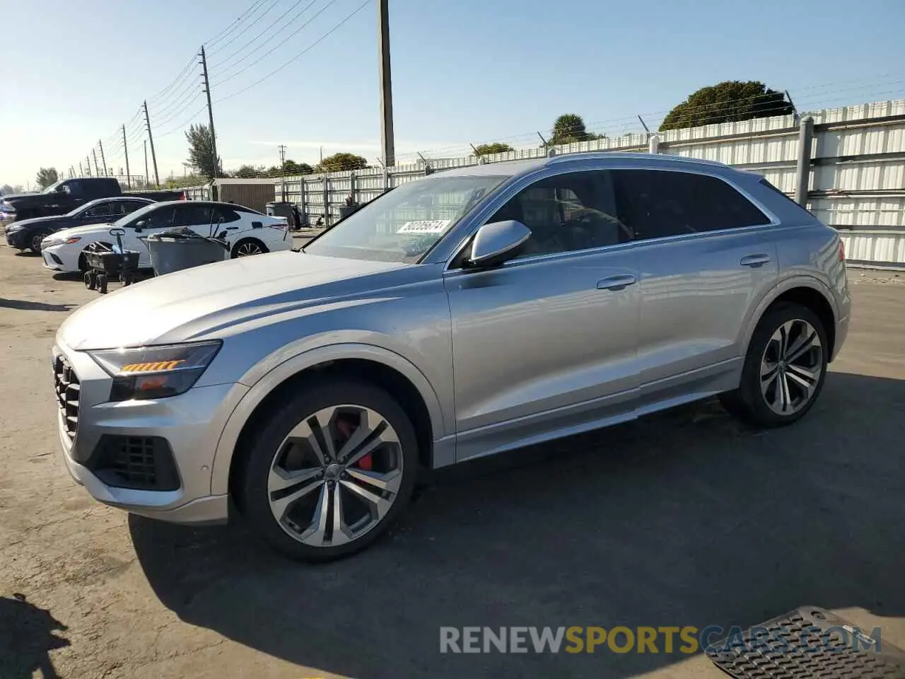 1 Photograph of a damaged car WA1CVAF18KD031040 AUDI Q8 2019