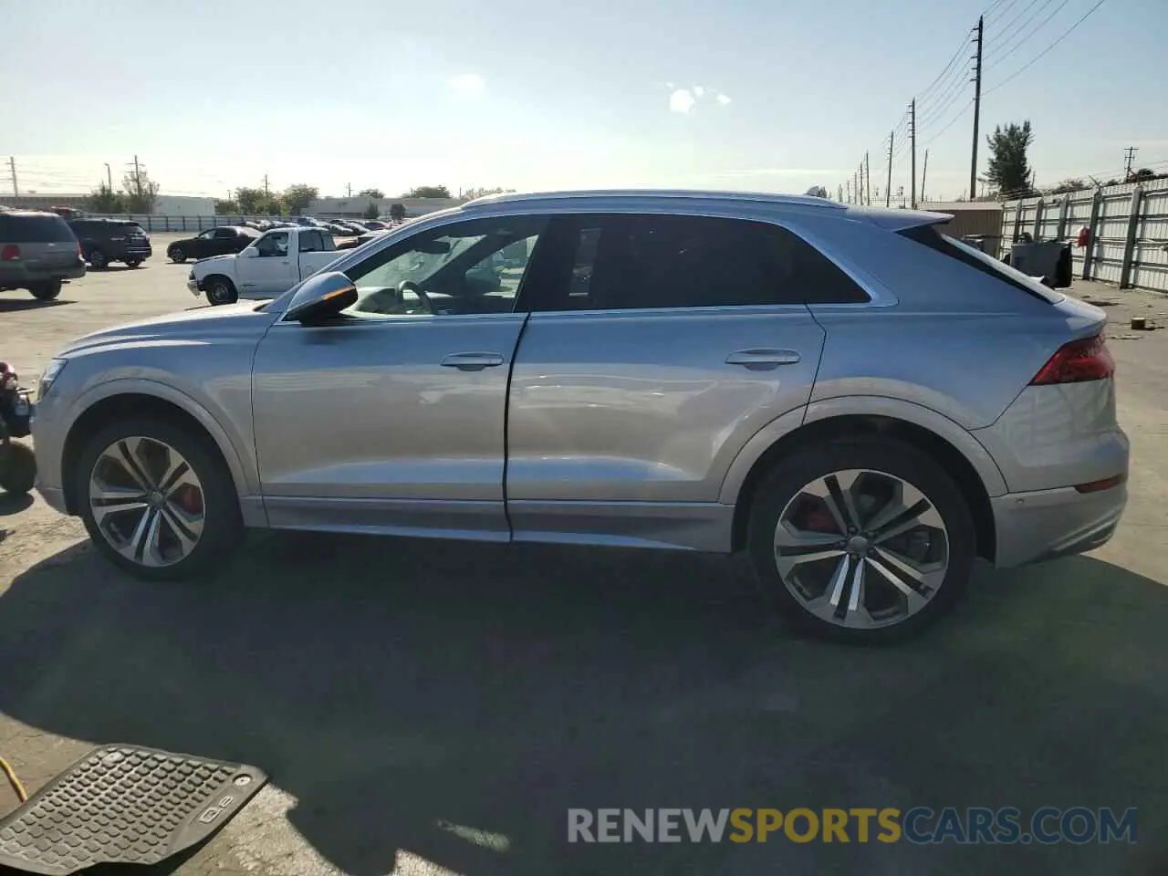 2 Photograph of a damaged car WA1CVAF18KD031040 AUDI Q8 2019