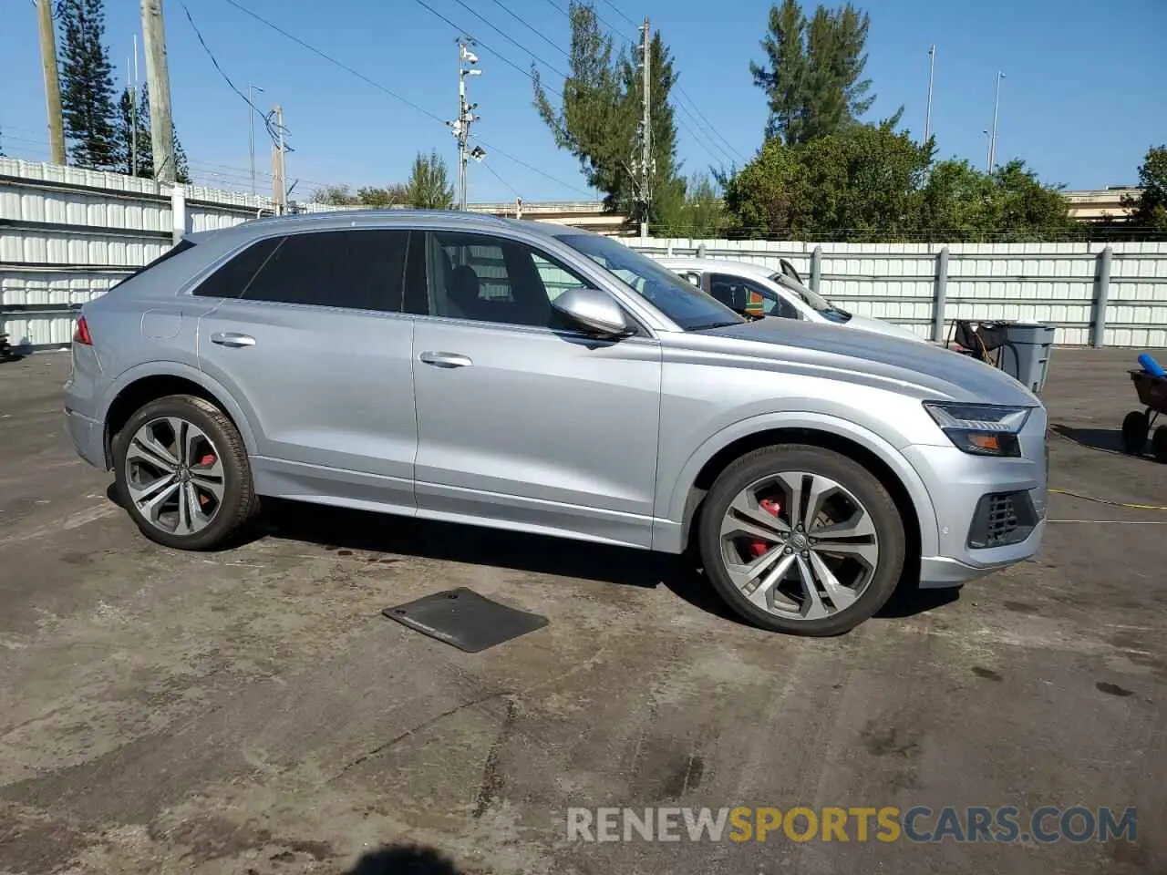 4 Photograph of a damaged car WA1CVAF18KD031040 AUDI Q8 2019