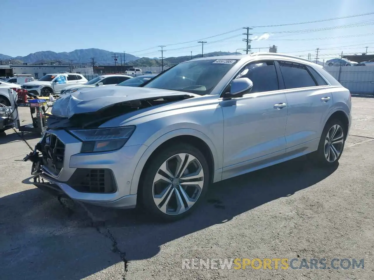 1 Photograph of a damaged car WA1CVAF1XKD026566 AUDI Q8 2019