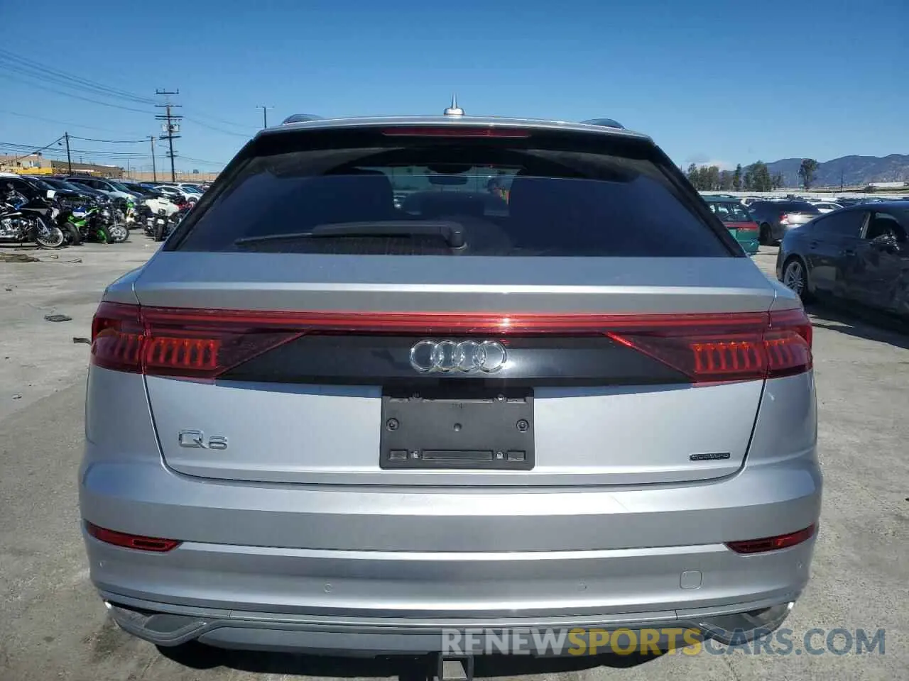 6 Photograph of a damaged car WA1CVAF1XKD026566 AUDI Q8 2019