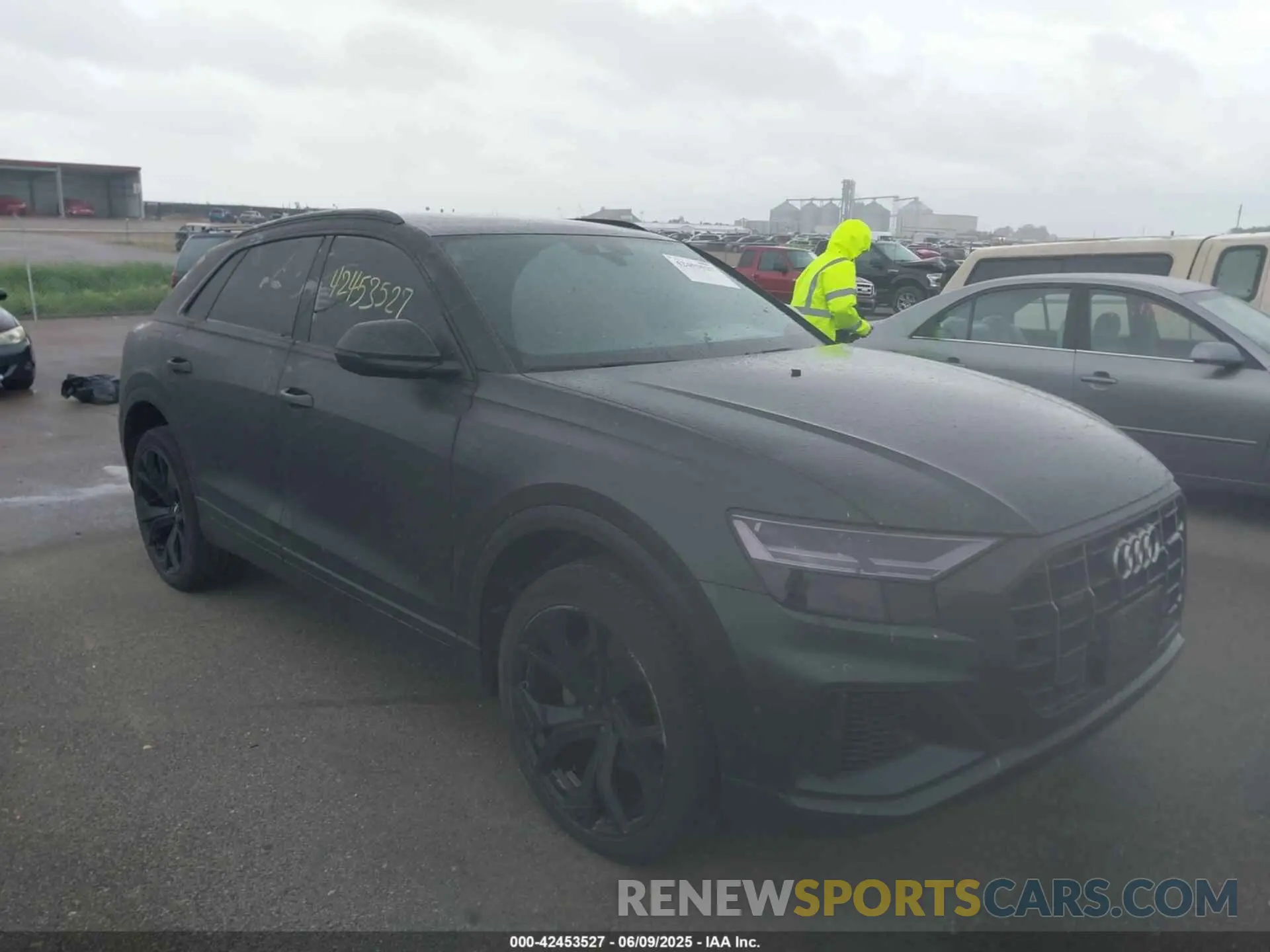 1 Photograph of a damaged car WA1DVAF19KD024487 AUDI Q8 2019