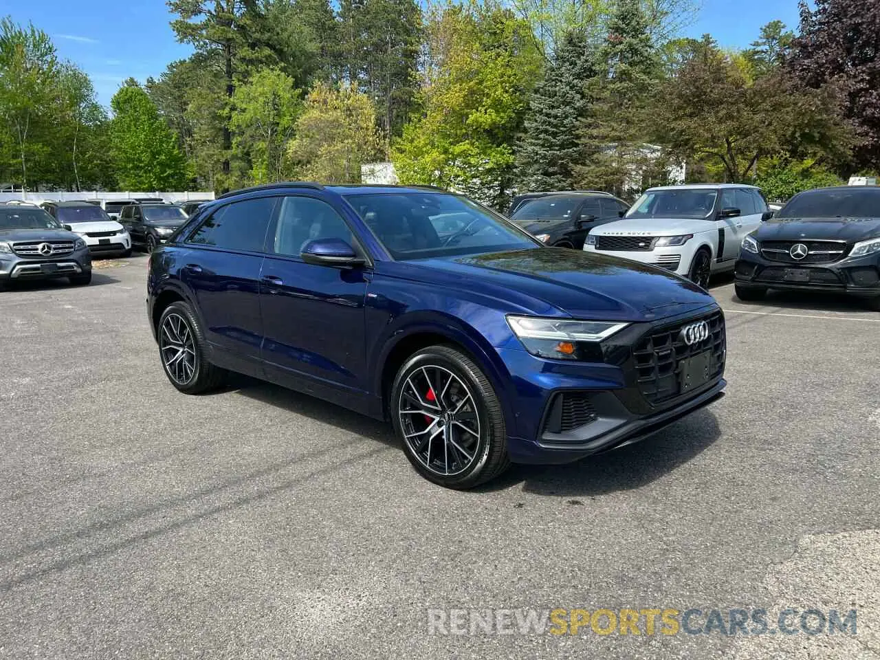 1 Photograph of a damaged car WA1EVAF10KD010837 AUDI Q8 2019