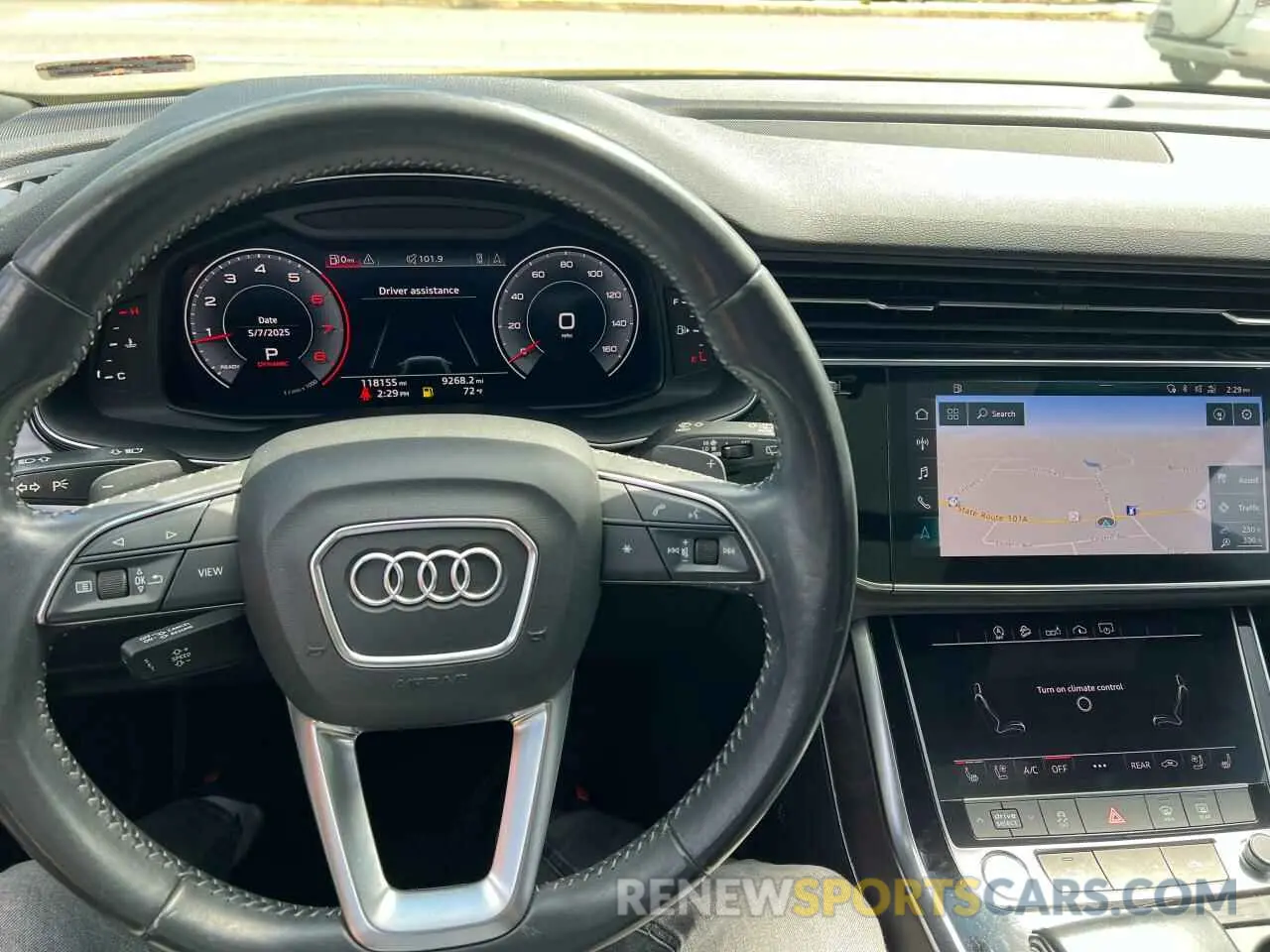 7 Photograph of a damaged car WA1EVAF10KD047192 AUDI Q8 2019