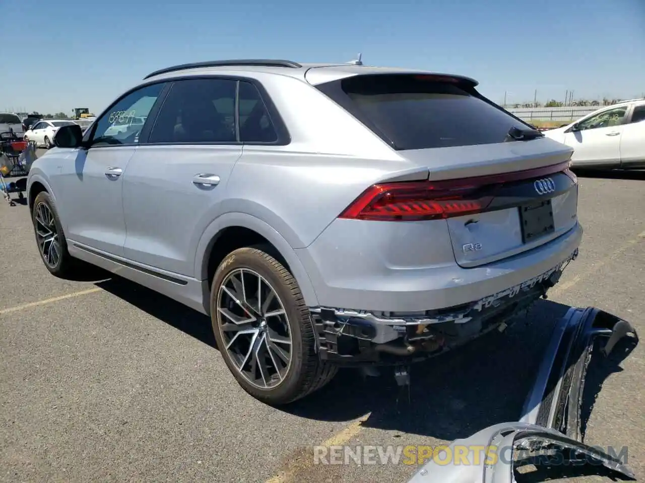 3 Photograph of a damaged car WA1EVAF11KD035214 AUDI Q8 2019