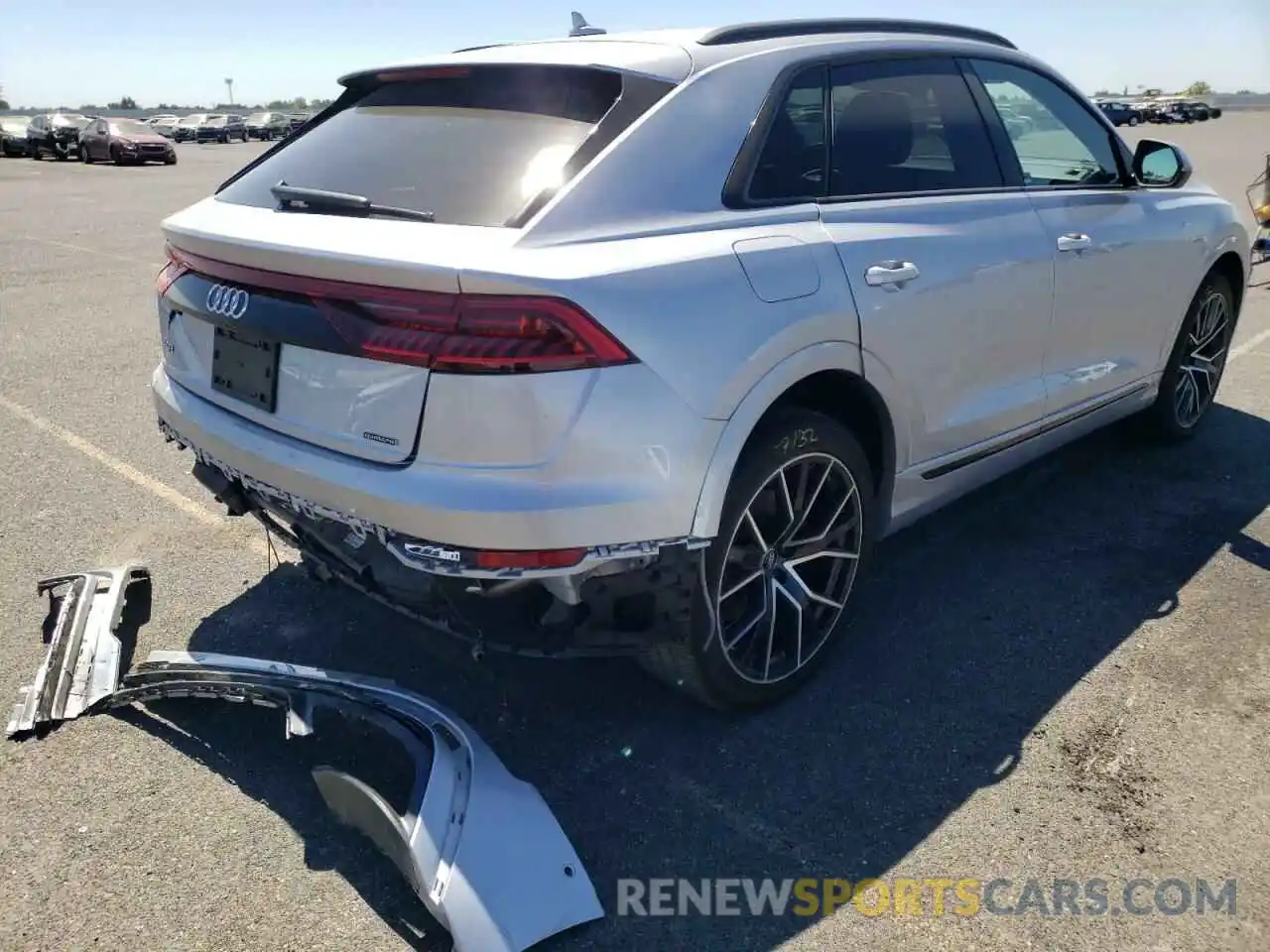 4 Photograph of a damaged car WA1EVAF11KD035214 AUDI Q8 2019