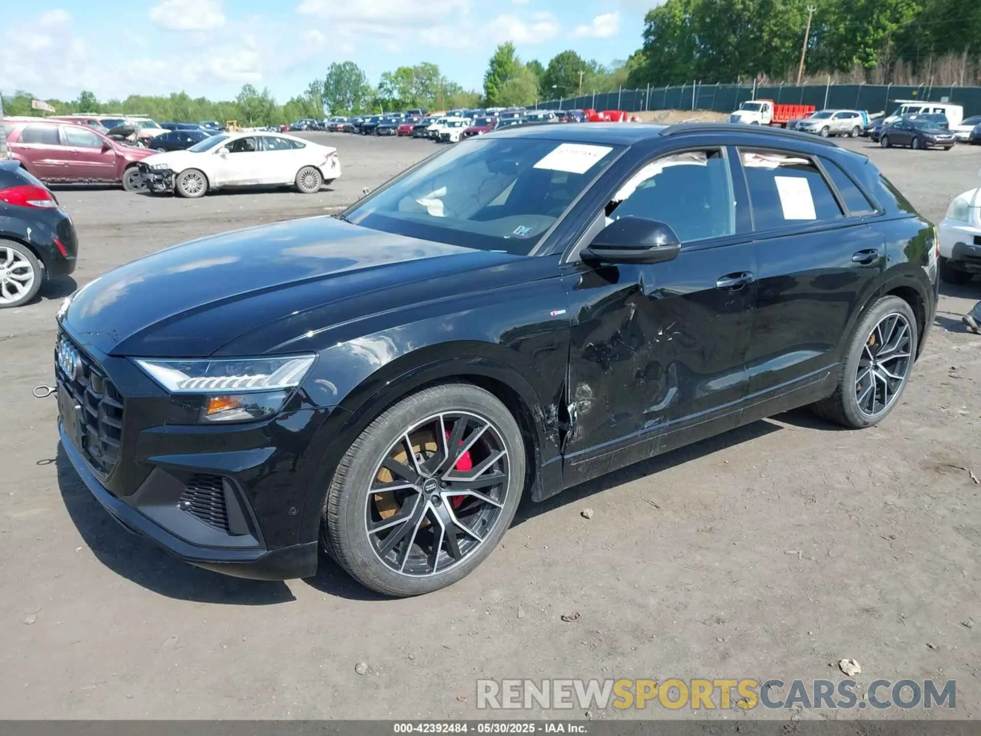 2 Photograph of a damaged car WA1EVAF16KD025777 AUDI Q8 2019