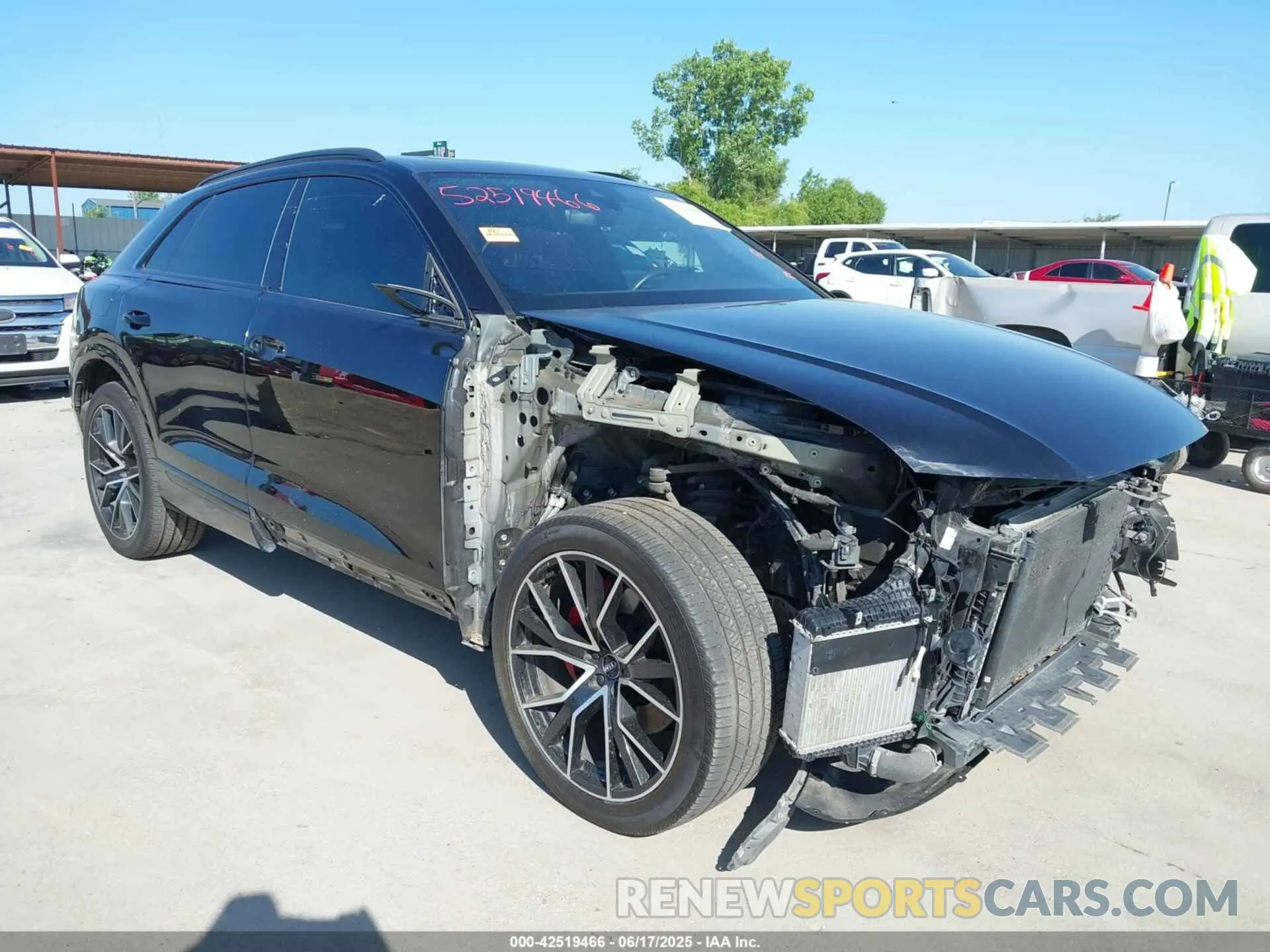1 Photograph of a damaged car WA1EVAF16KD036178 AUDI Q8 2019