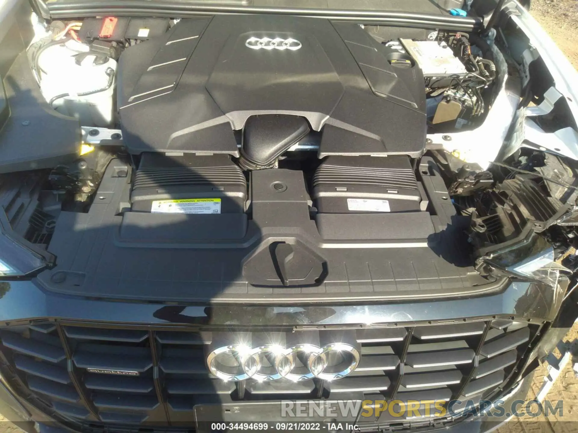 10 Photograph of a damaged car WA1EVAF16KD037265 AUDI Q8 2019