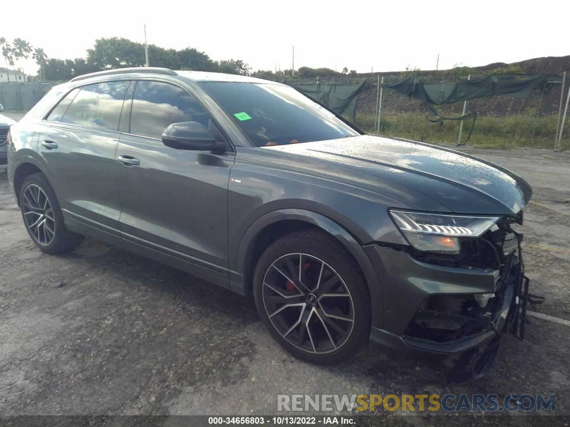 1 Photograph of a damaged car WA1EVAF18KD010374 AUDI Q8 2019