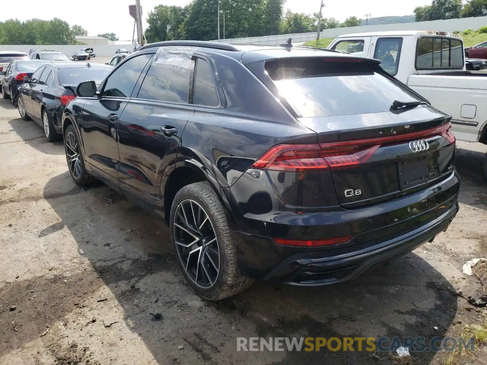 3 Photograph of a damaged car WA1EVAF1XKD025006 AUDI Q8 2019