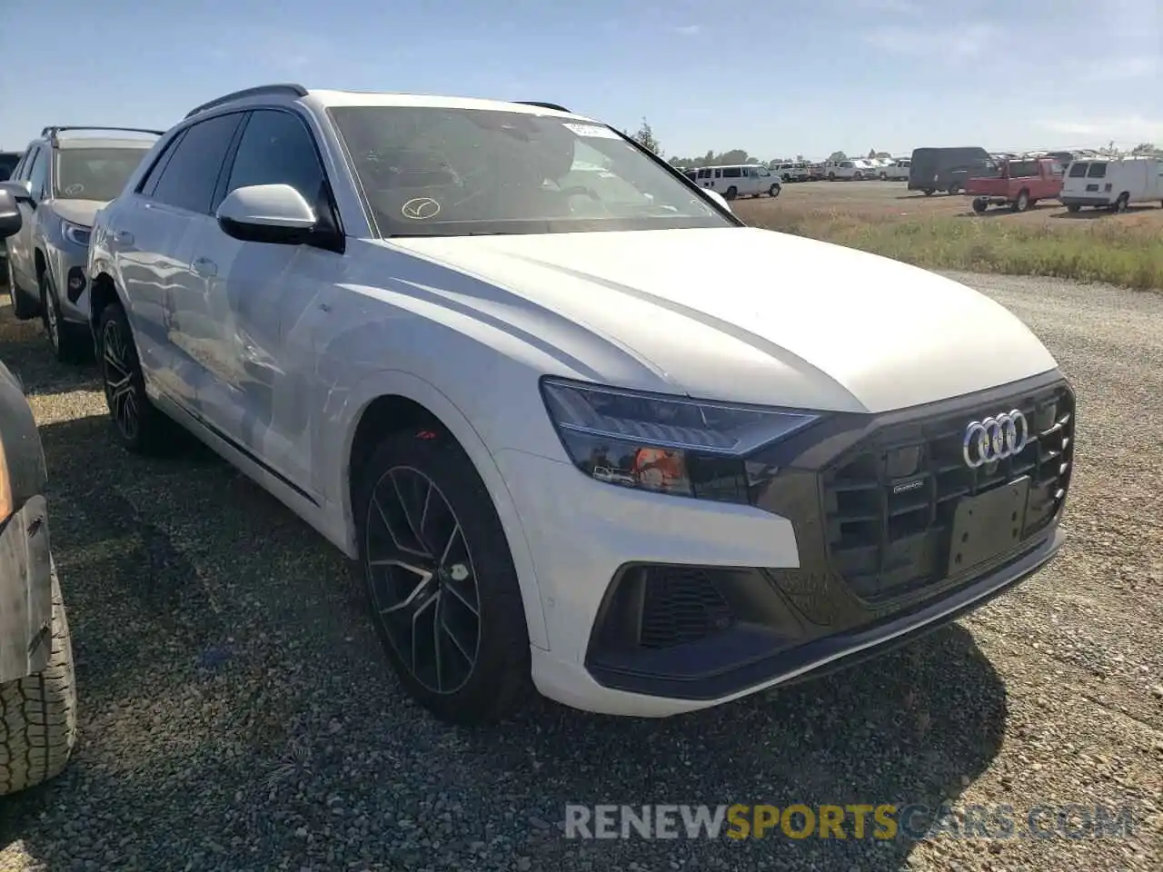 1 Photograph of a damaged car WA1FVAF10KD012186 AUDI Q8 2019