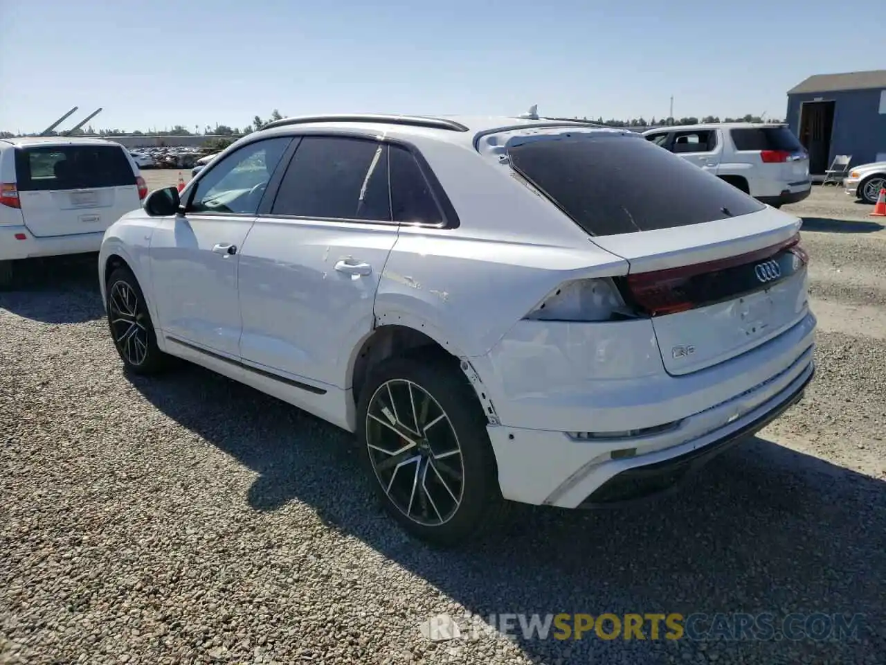 3 Photograph of a damaged car WA1FVAF10KD012186 AUDI Q8 2019