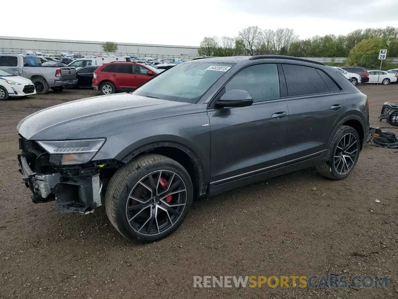 1 Photograph of a damaged car WA1FVAF10KD040943 AUDI Q8 2019