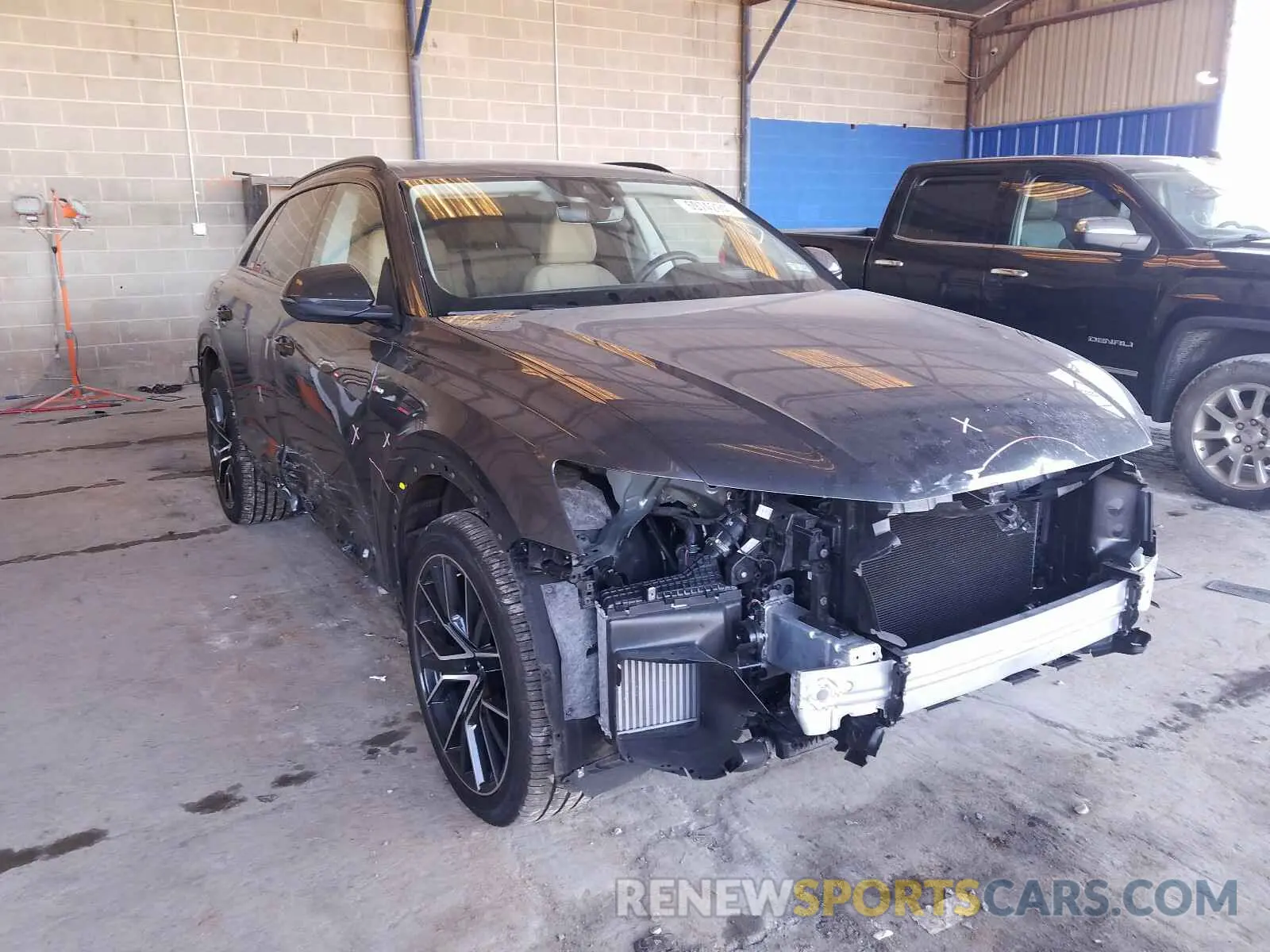1 Photograph of a damaged car WA1FVAF12KD022847 AUDI Q8 2019