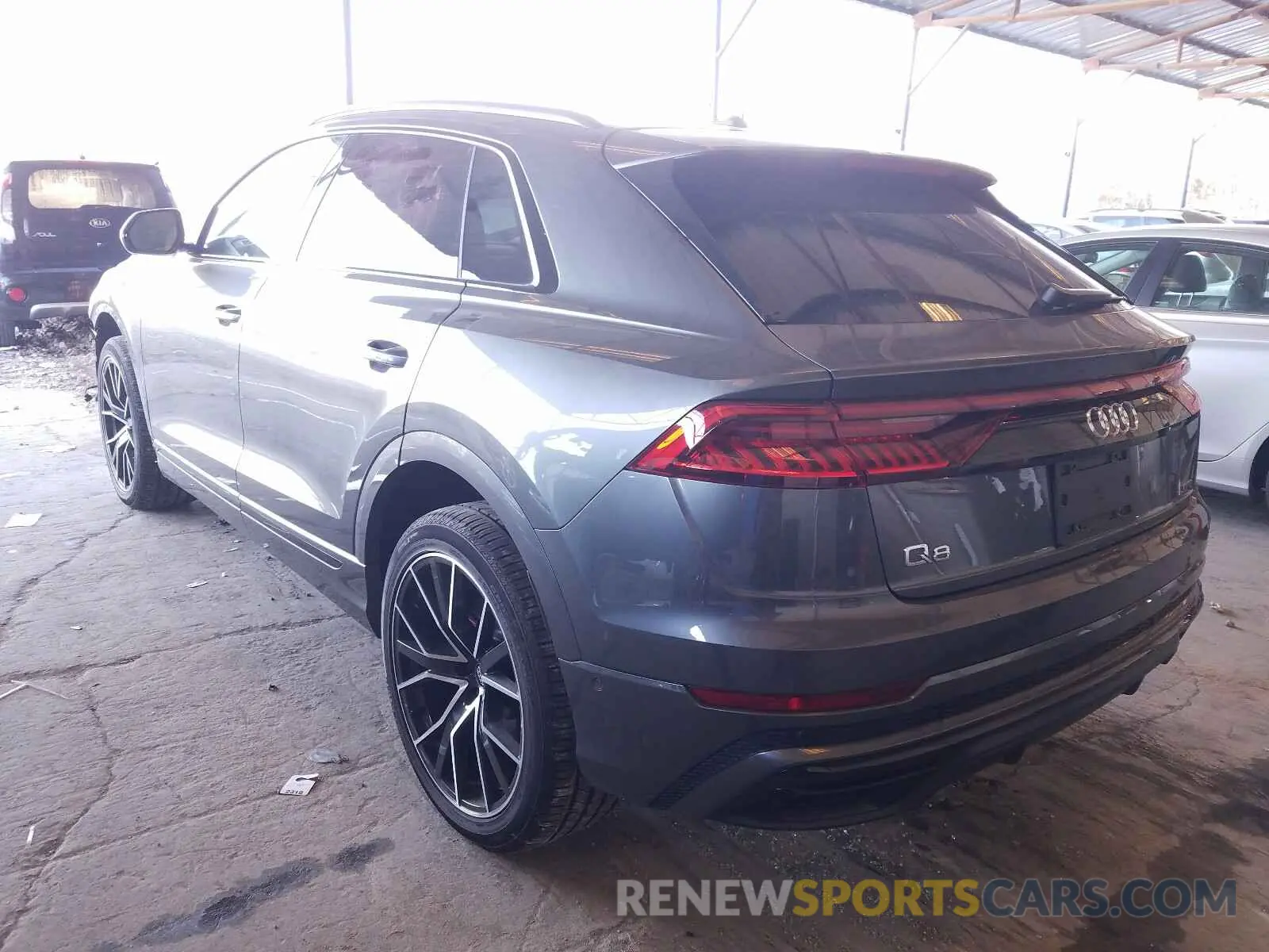 3 Photograph of a damaged car WA1FVAF12KD022847 AUDI Q8 2019