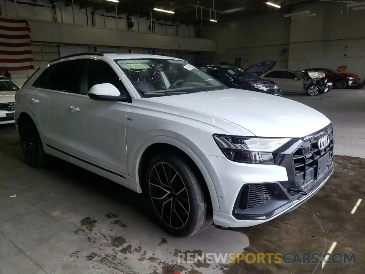 1 Photograph of a damaged car WA1FVAF12KD045948 AUDI Q8 2019