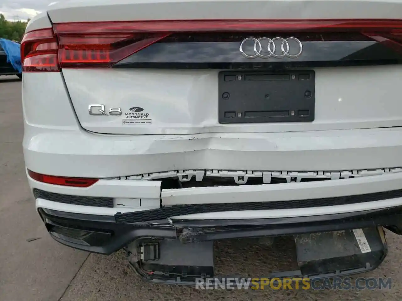 9 Photograph of a damaged car WA1FVAF12KD045948 AUDI Q8 2019