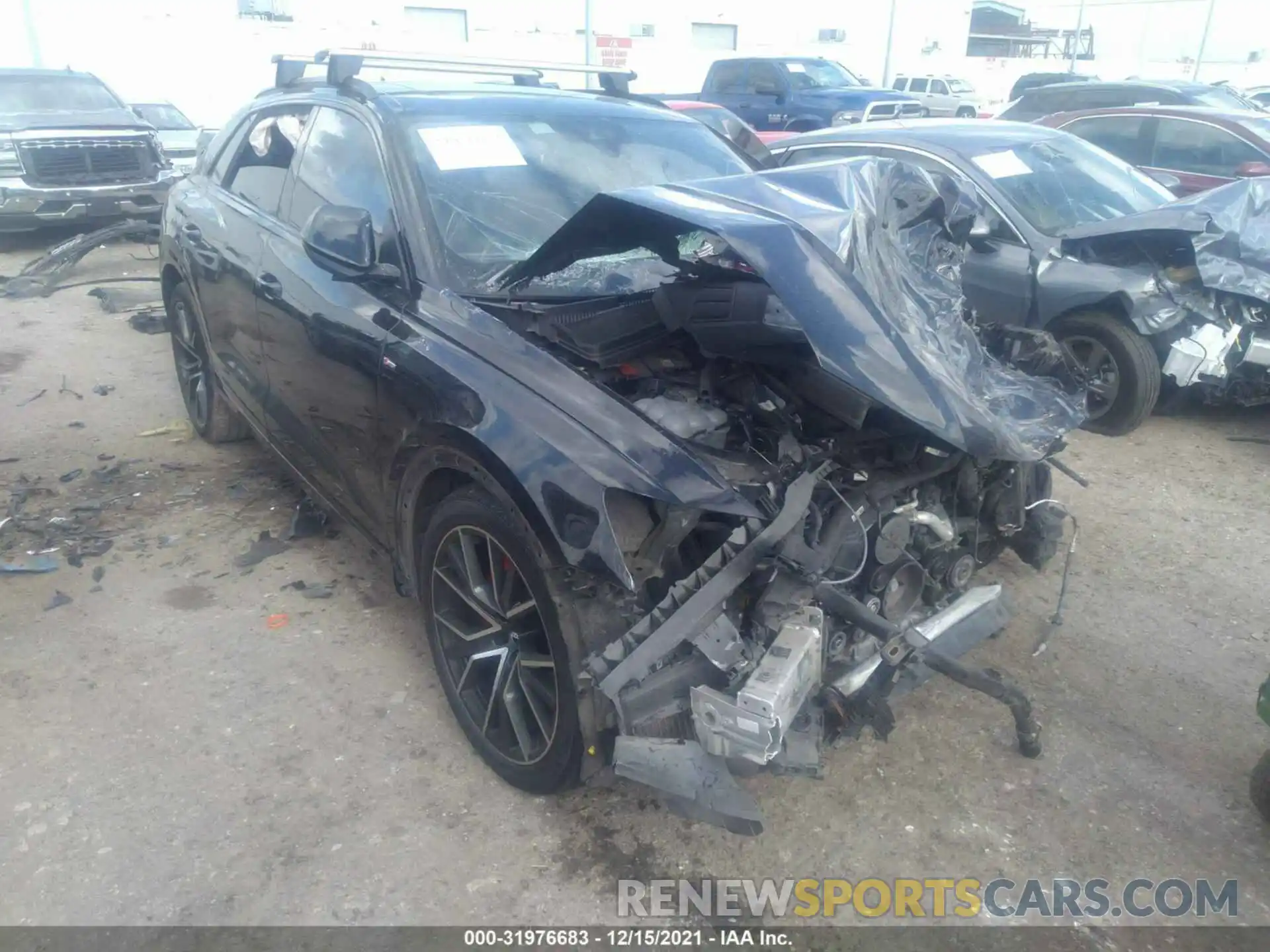 1 Photograph of a damaged car WA1FVAF14KD017990 AUDI Q8 2019