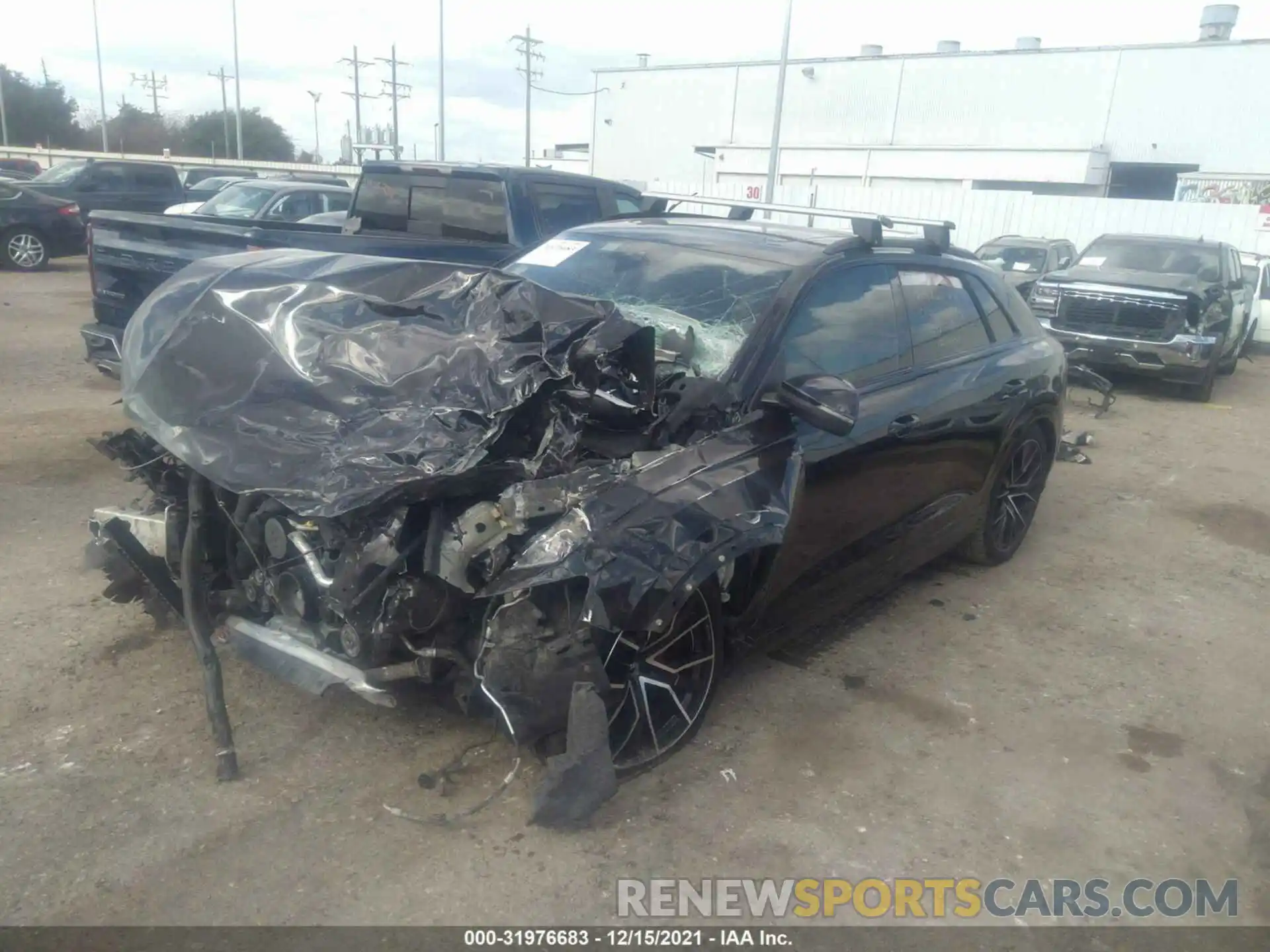 2 Photograph of a damaged car WA1FVAF14KD017990 AUDI Q8 2019