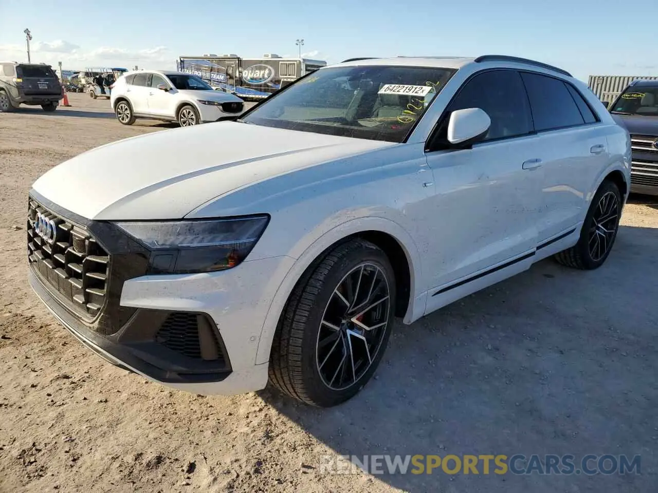 2 Photograph of a damaged car WA1FVAF14KD025202 AUDI Q8 2019