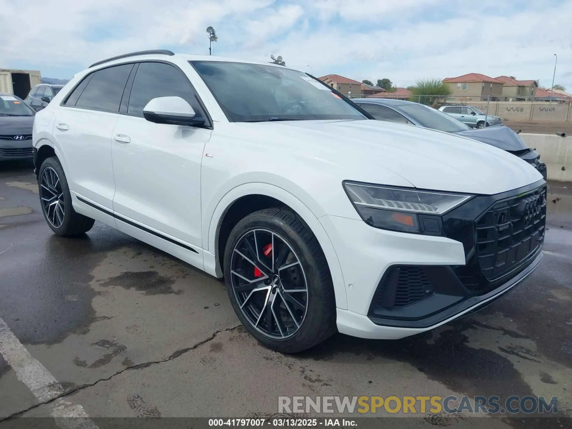 1 Photograph of a damaged car WA1FVAF14KD045661 AUDI Q8 2019