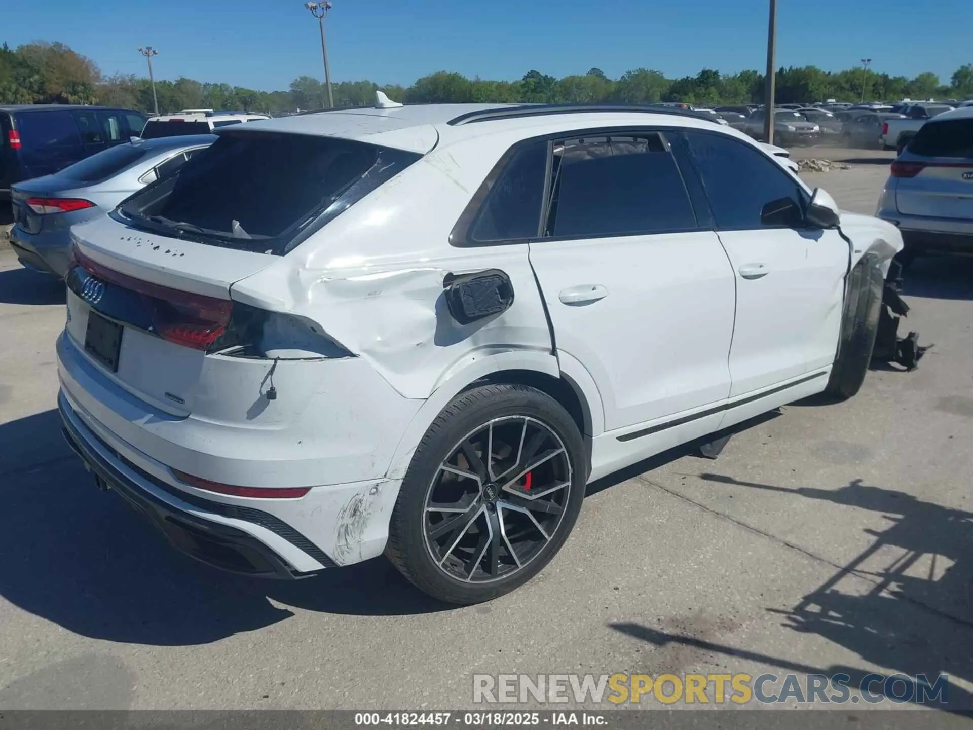 4 Photograph of a damaged car WA1FVAF16KD007851 AUDI Q8 2019