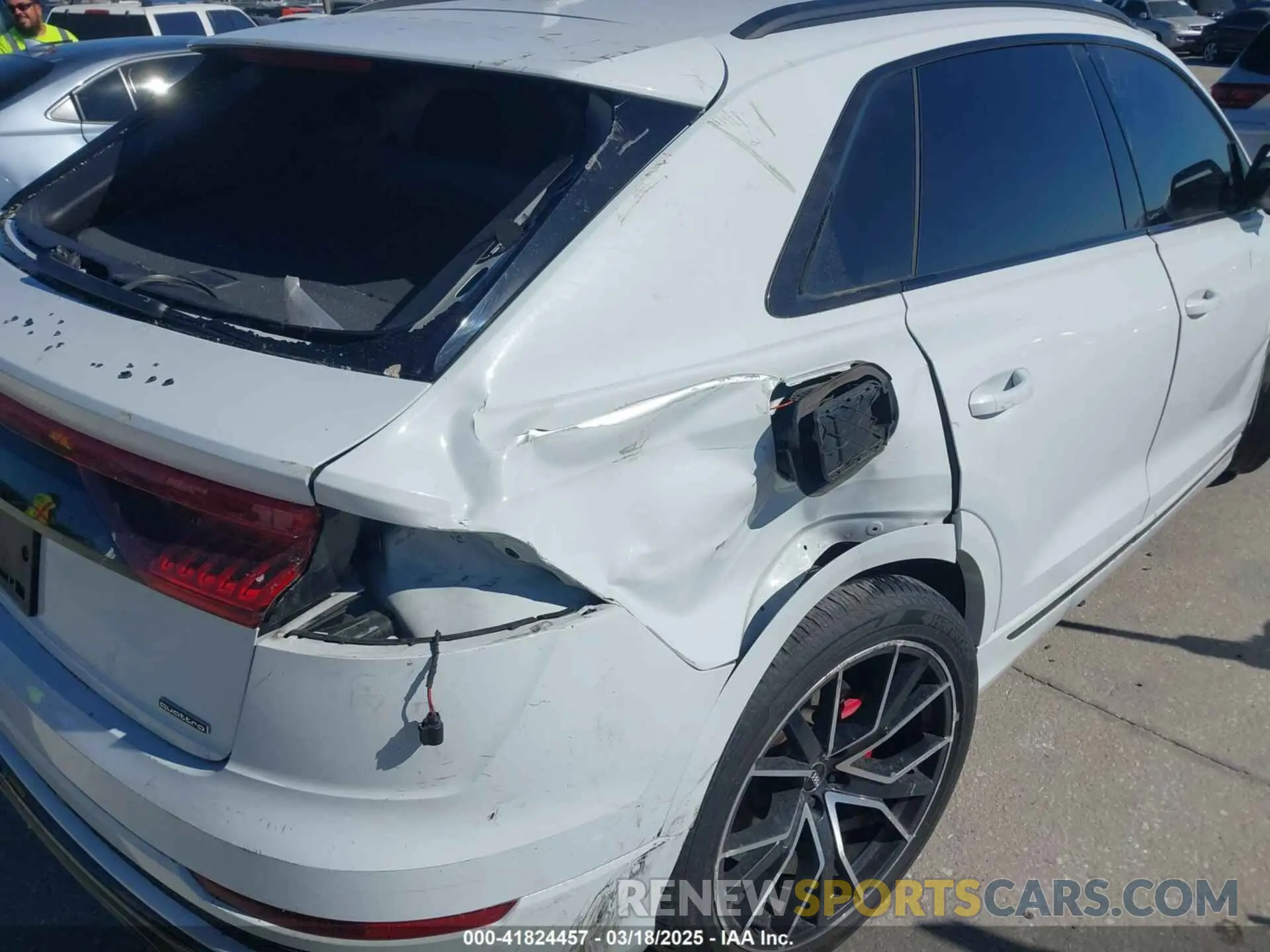 6 Photograph of a damaged car WA1FVAF16KD007851 AUDI Q8 2019