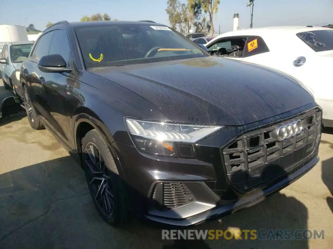 1 Photograph of a damaged car WA1FVAF16KD012192 AUDI Q8 2019