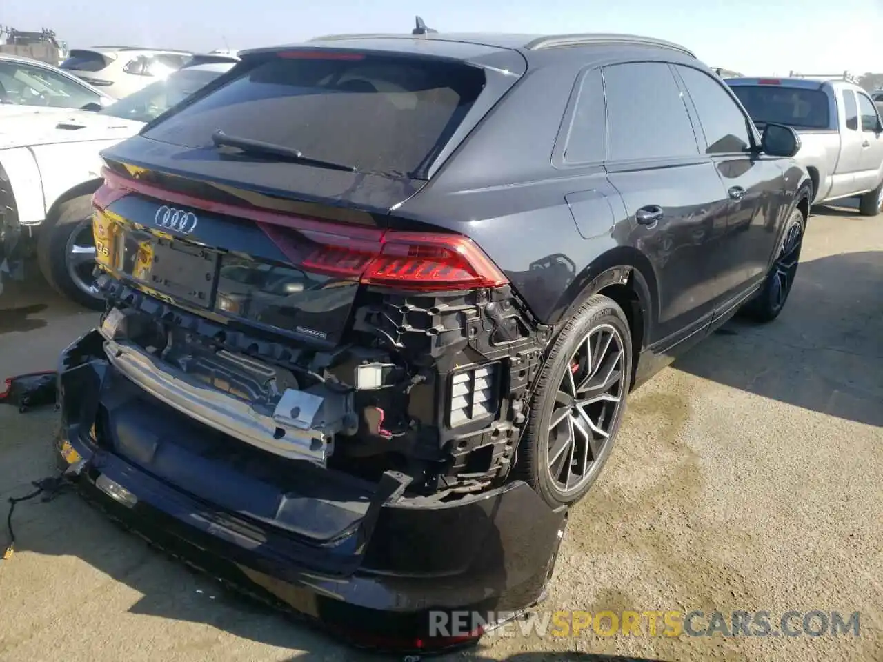 4 Photograph of a damaged car WA1FVAF16KD012192 AUDI Q8 2019