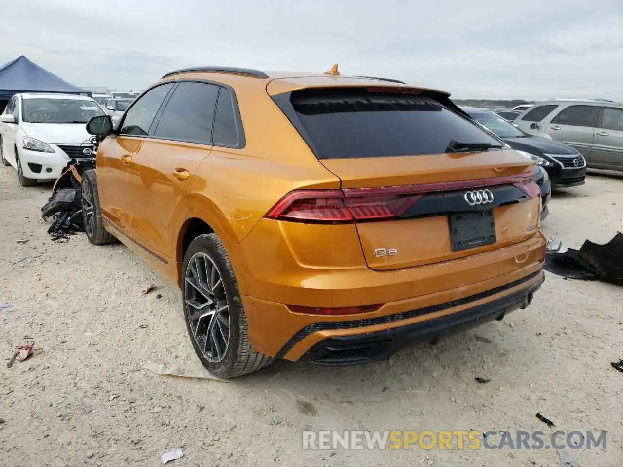 3 Photograph of a damaged car WA1FVAF16KD044768 AUDI Q8 2019