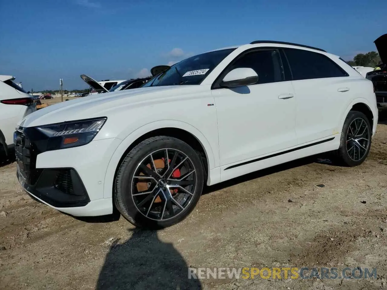 1 Photograph of a damaged car WA1FVAF18KD032167 AUDI Q8 2019