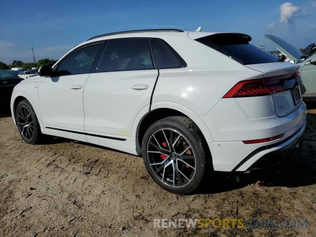 2 Photograph of a damaged car WA1FVAF18KD032167 AUDI Q8 2019
