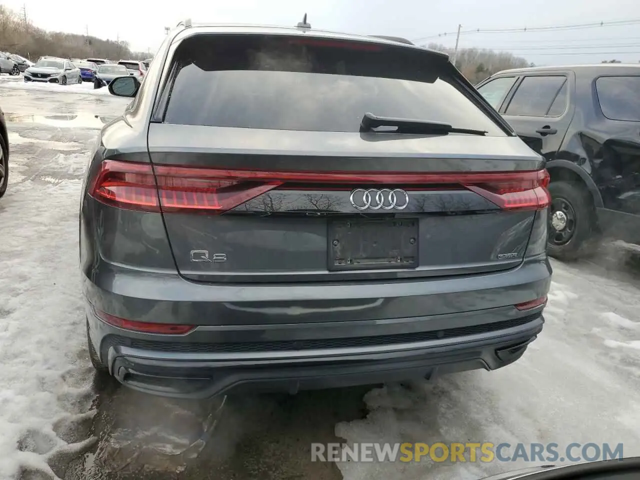 6 Photograph of a damaged car WA1FVAF19KD022277 AUDI Q8 2019