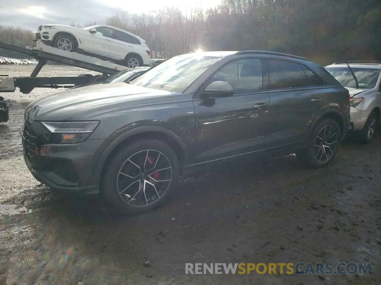 1 Photograph of a damaged car WA1FVAF19KD038804 AUDI Q8 2019