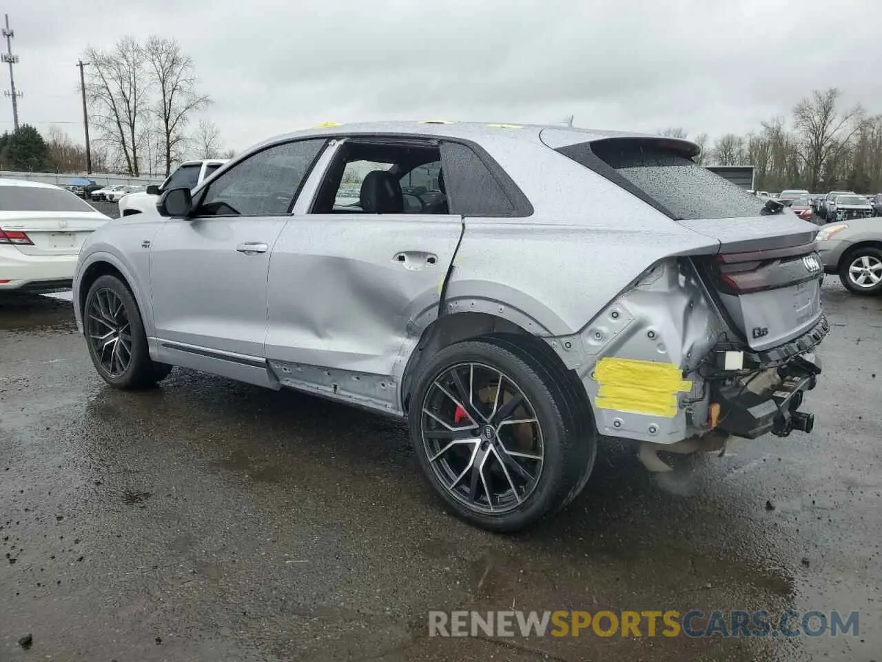 2 Photograph of a damaged car WA1FVAF1XKD025351 AUDI Q8 2019