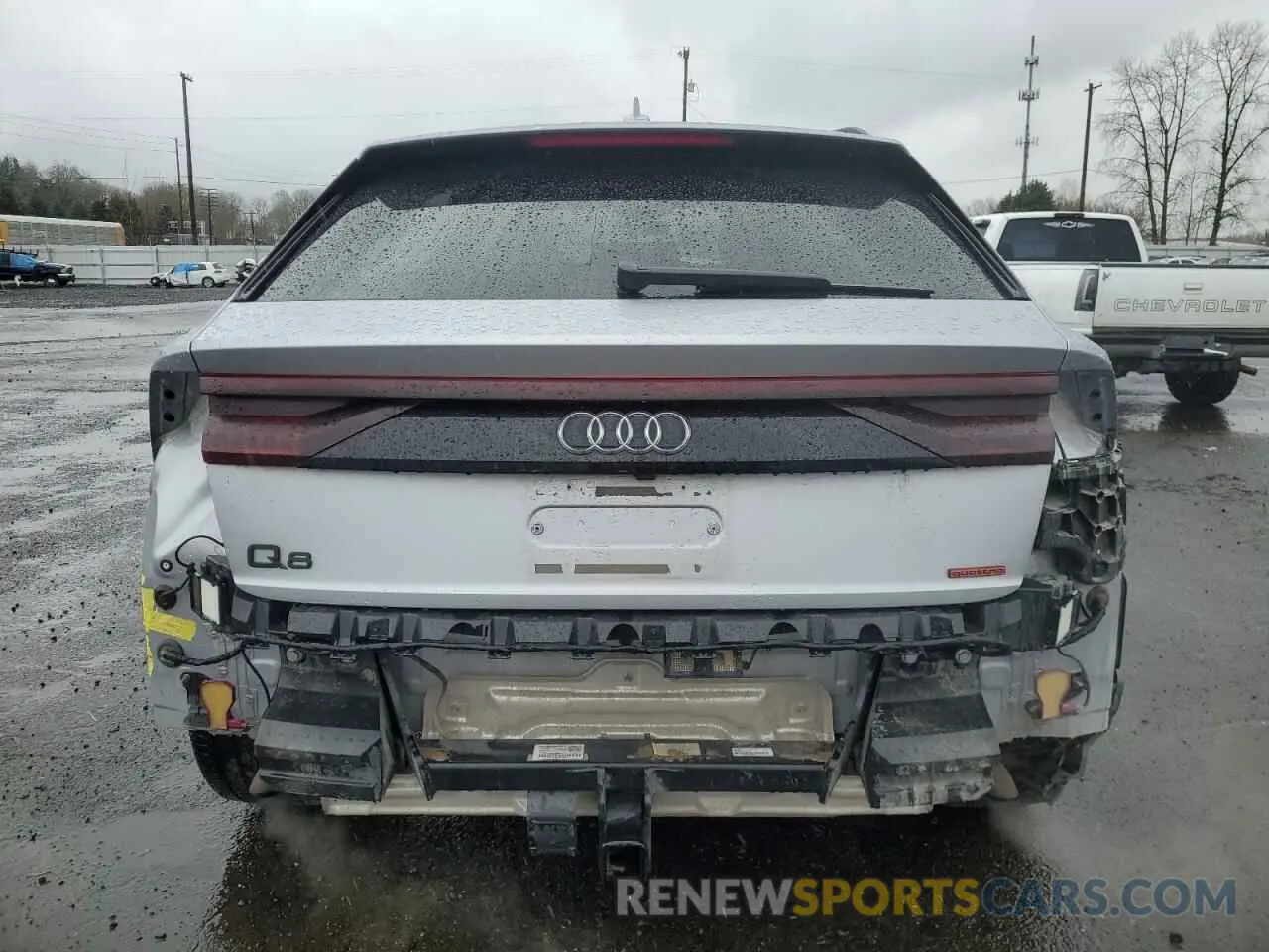 6 Photograph of a damaged car WA1FVAF1XKD025351 AUDI Q8 2019