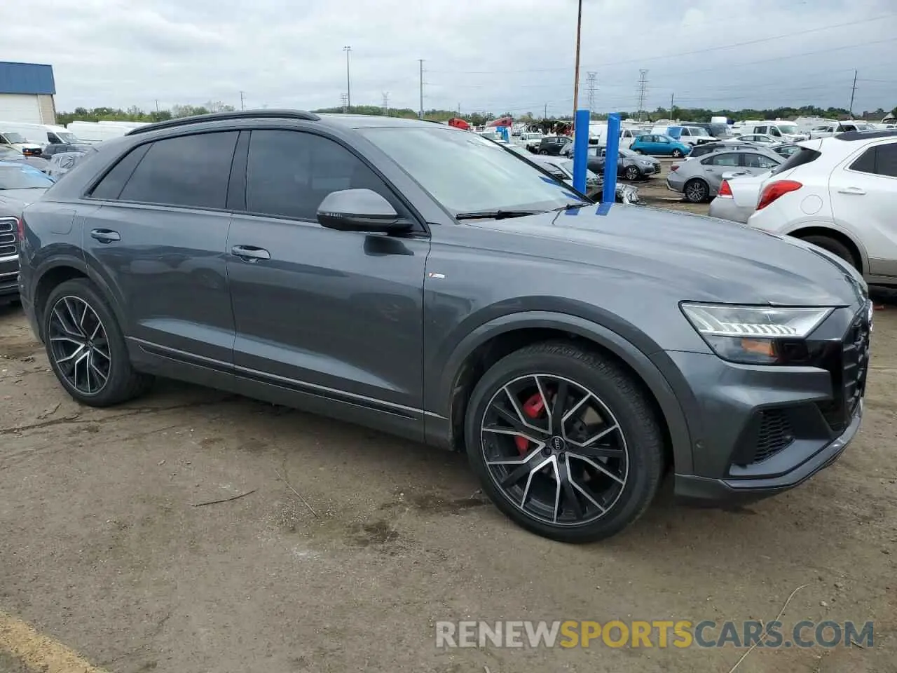 4 Photograph of a damaged car WA1FVAF1XKD042652 AUDI Q8 2019