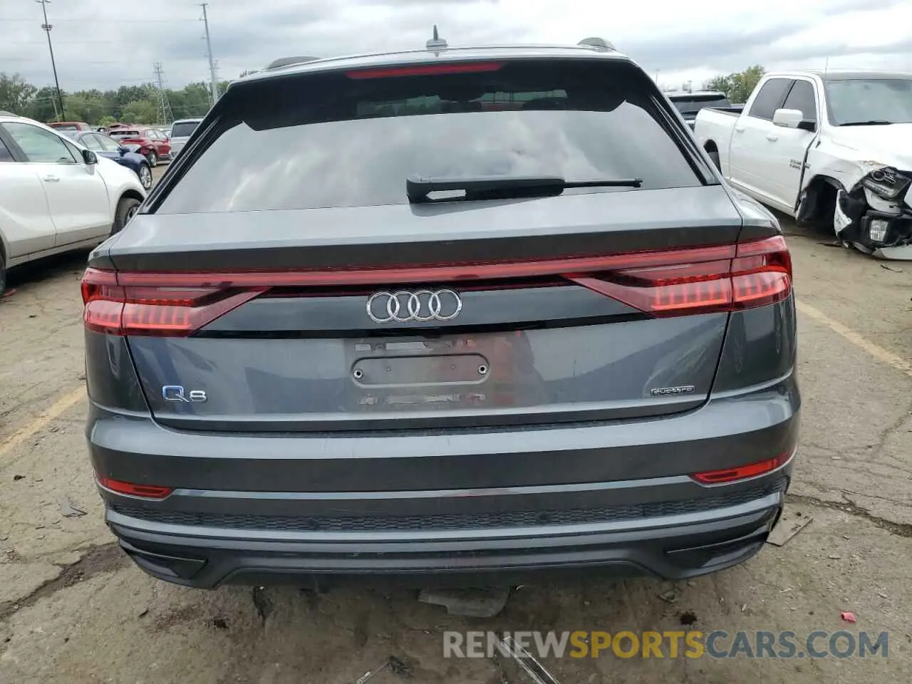 6 Photograph of a damaged car WA1FVAF1XKD042652 AUDI Q8 2019