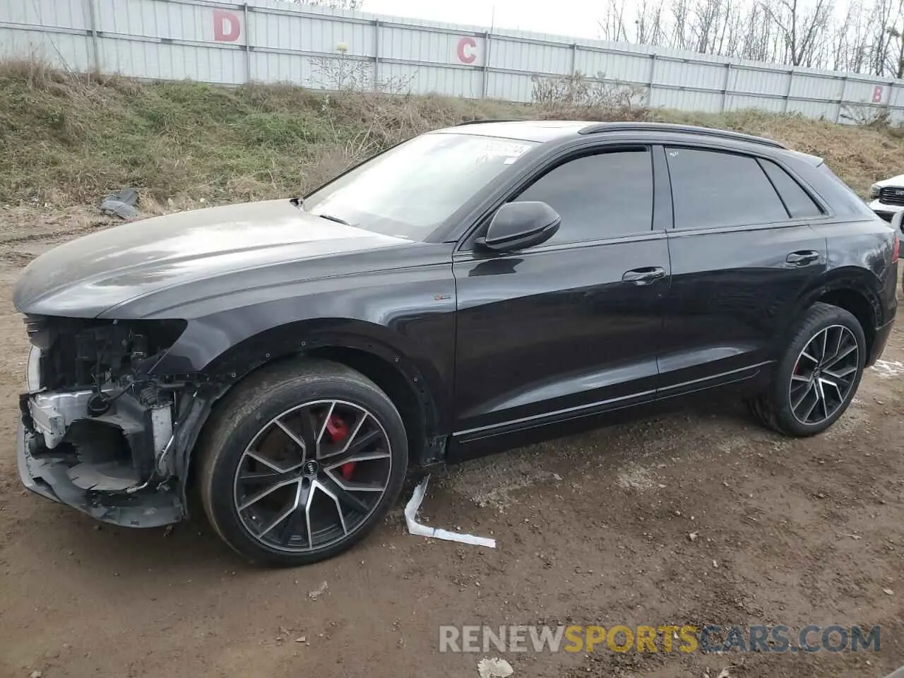 1 Photograph of a damaged car WA1FVBF13KD022085 AUDI Q8 2019