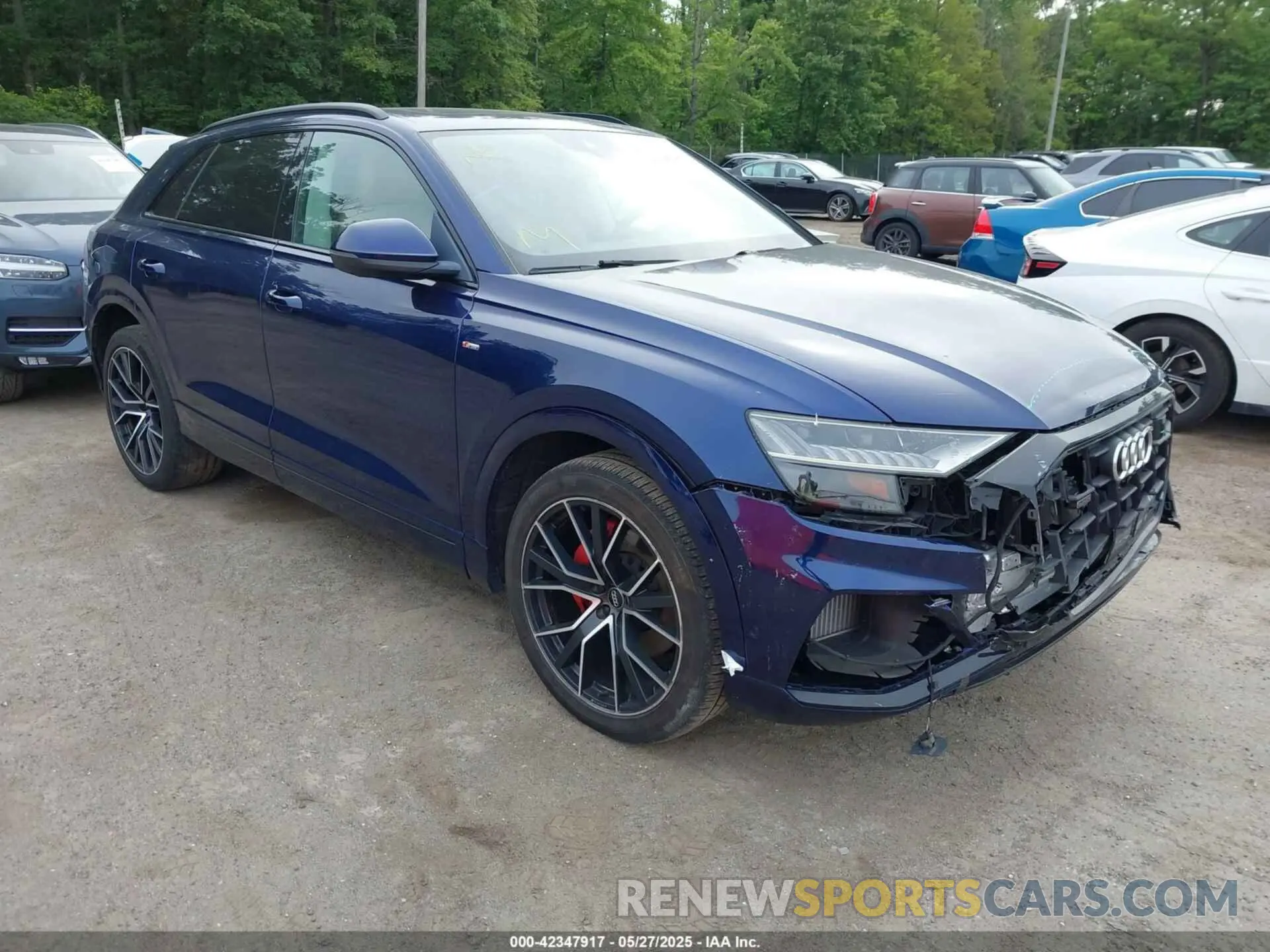 1 Photograph of a damaged car WA1FVBF16KD026714 AUDI Q8 2019