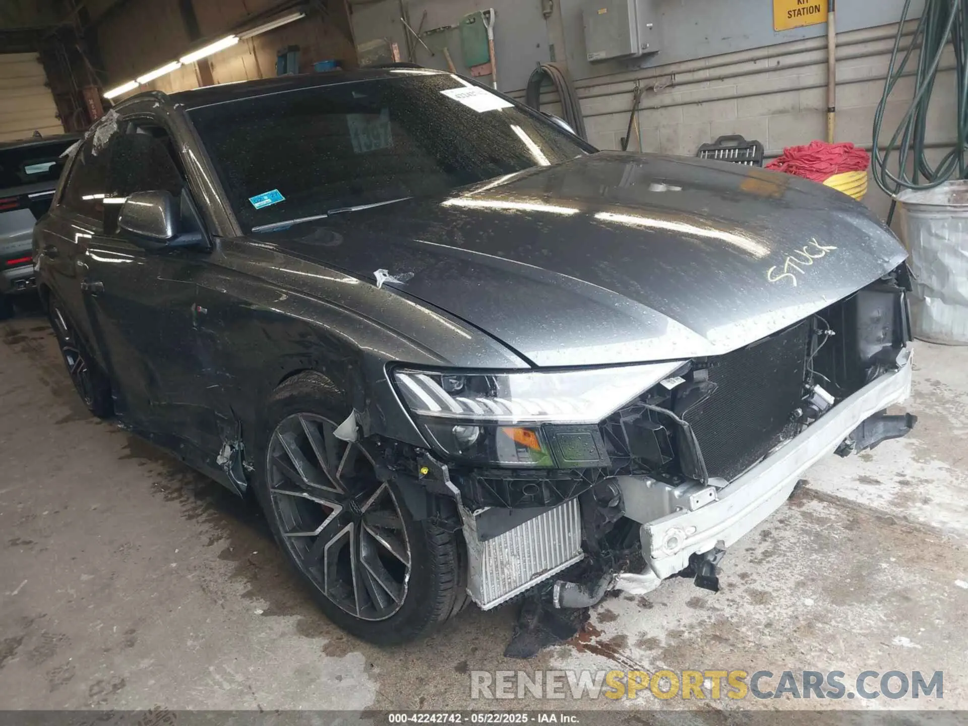 1 Photograph of a damaged car WA1FVBF17KD025054 AUDI Q8 2019